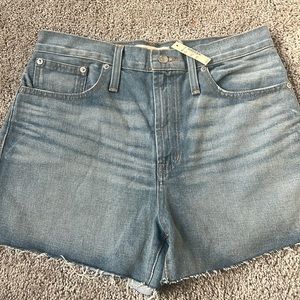 Madewell Denim Shorts 28 NWT